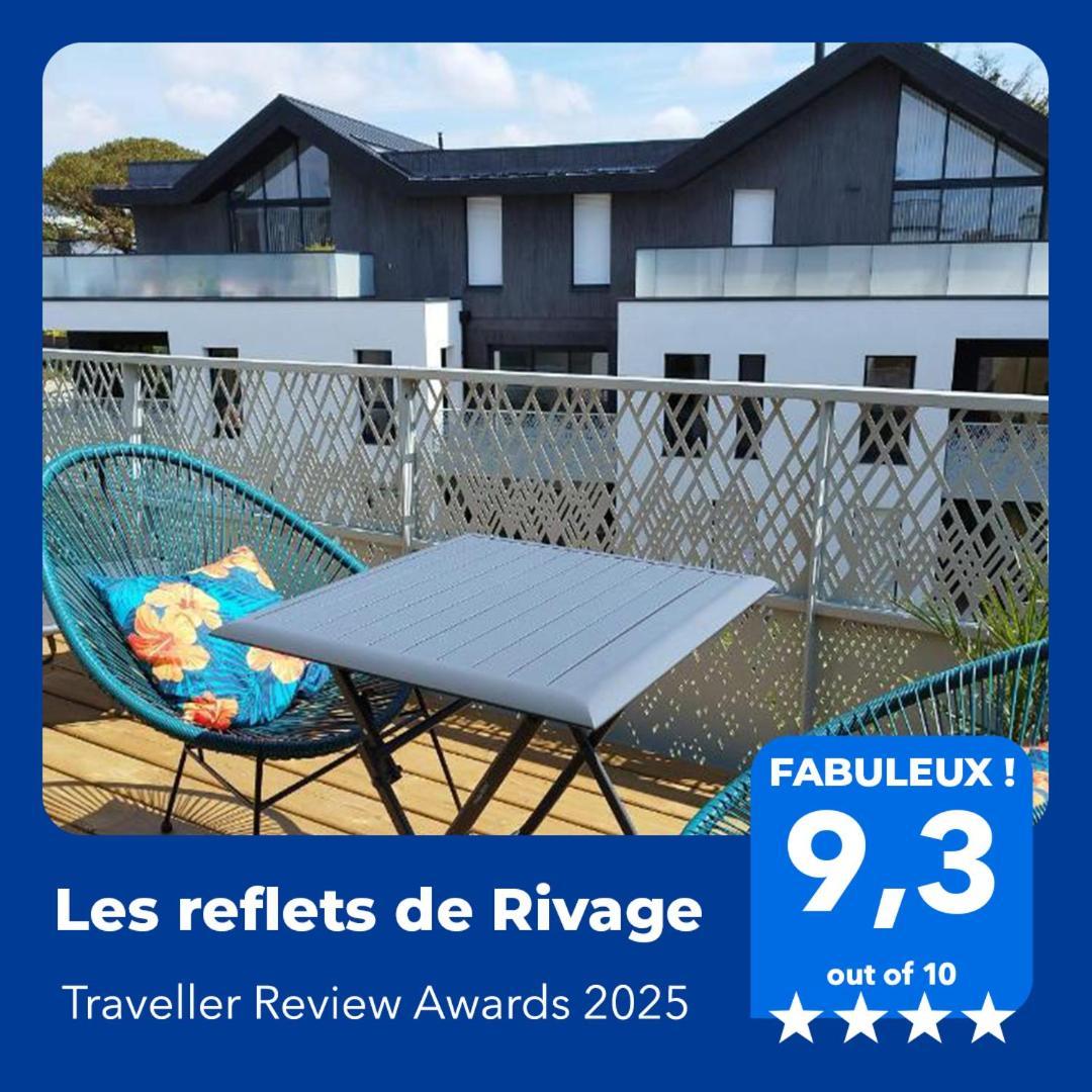 Les Reflets De Rivage Avec Garage Privatif - 350M Plage Concarneau Extérieur photo